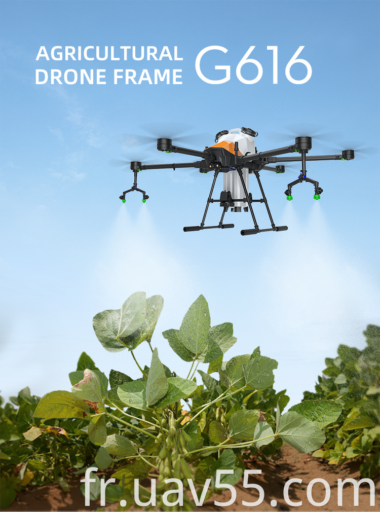 G616 Agriculture Drone 16L Tanks Drones Frame